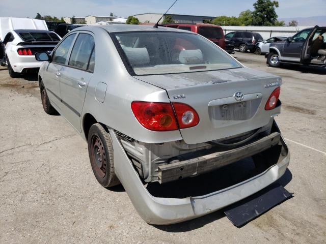 Photo 3 from auction – 2004 TOYOTA COROLLA CE with VIN JTDBR32E242034184