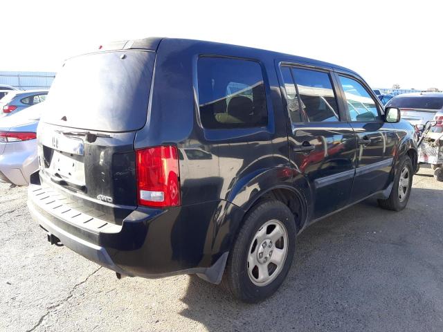 Photo 4 from auction – 2011 HONDA PILOT LX with VIN 5FNYF4H28BB006583