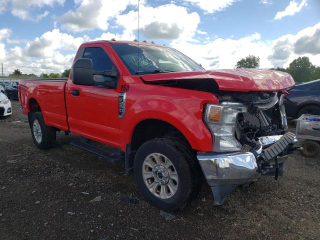 FORD F250 SUPER 2021 with VIN 1FTBF2B61MED07254 - Photo from auction