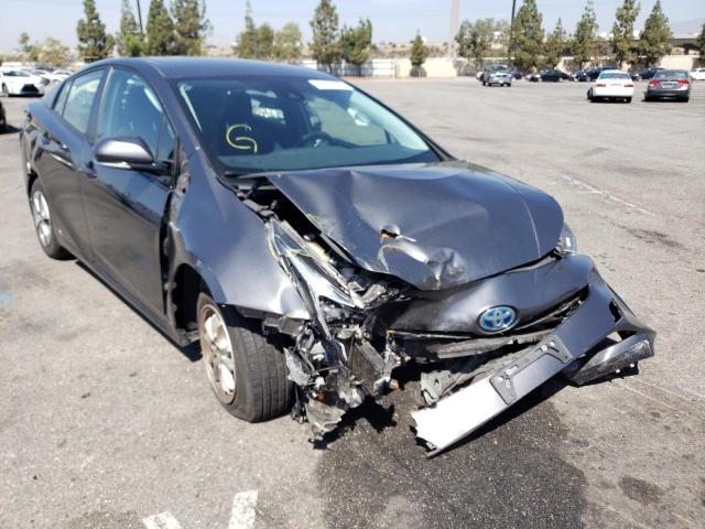 TOYOTA PRIUS 2017 with VIN JTDKBRFU4H3040707 - Photo from auction