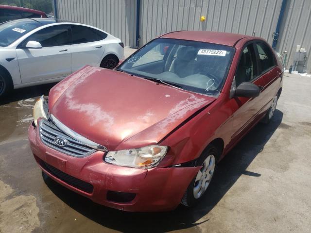Photo 2 from auction – 2008 KIA SPECTRA with VIN KNAFE121985556391