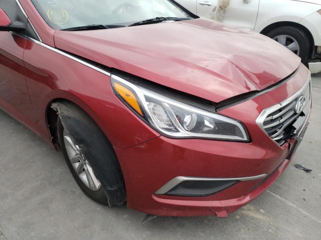 Photo 9 from auction – 2016 HYUNDAI SONATA SE with VIN 5NPE24AF7GH357604