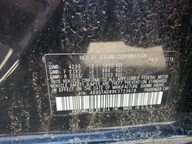 Photo 10 from auction – 2019 SUBARU IMPREZA PR with VIN 4S3GTAD69K3723678