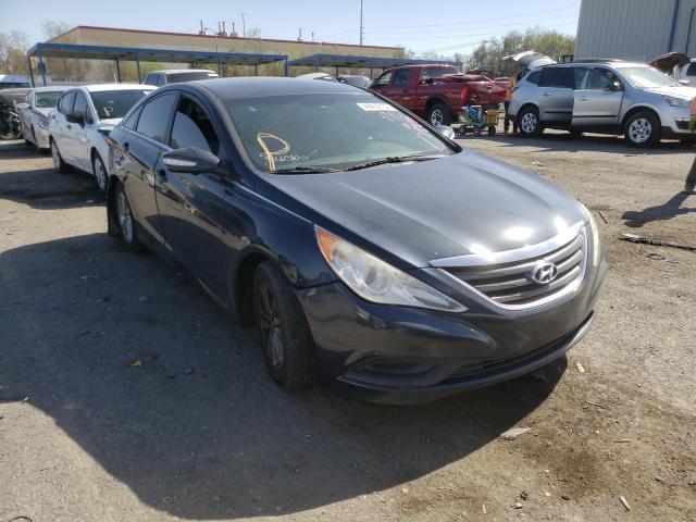 HYUNDAI SONATA GLS 2014 with VIN 5NPEB4AC1EH874285 - Photo from auction