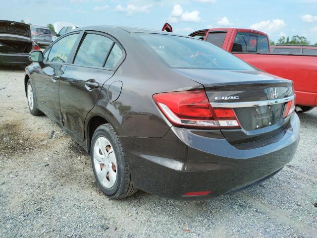 Photo 3 from auction – 2013 HONDA CIVIC LX with VIN 2HGFB2F56DH509564