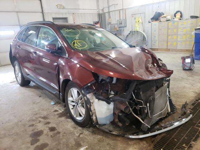 FORD EDGE SEL 2015 with VIN 2FMTK3J84FBB60558 - Photo from auction