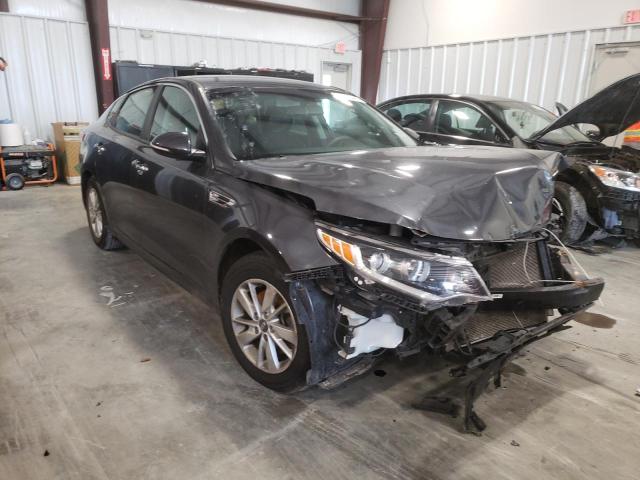 KIA OPTIMA 2018 with VIN KNAGT4L37J5211412 - Photo from auction