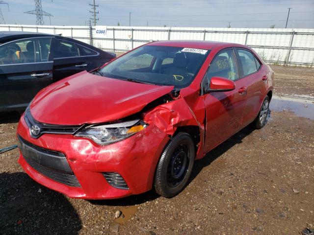 Photo 2 from auction – 2016 TOYOTA COROLLA L with VIN 2T1BURHE7GC723619