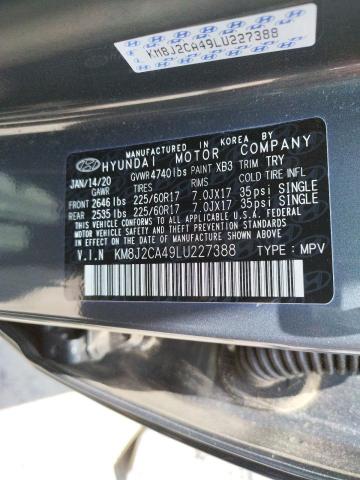 Photo 10 from auction – 2020 HYUNDAI TUCSON SE with VIN KM8J2CA49LU227388