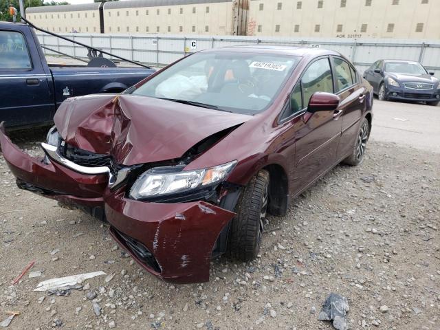 Photo 2 from auction – 2015 HONDA CIVIC EXL with VIN 19XFB2F91FE056678