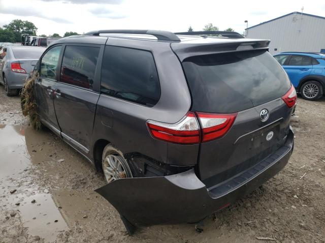 Photo 3 from auction – 2017 TOYOTA SIENNA XLE with VIN 5TDYZ3DCXHS780435