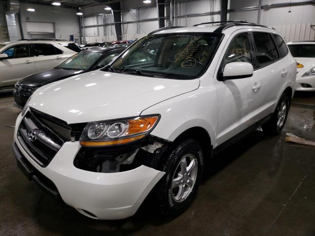 Photo 2 from auction – 2008 HYUNDAI SANTA FE G with VIN 5NMSG13DX8H174954