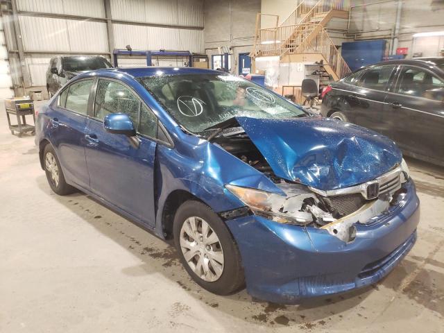 HONDA CIVIC LX 2012 with VIN 2HGFB2F49CH000896 - Photo from auction
