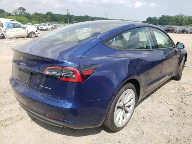 Photo 4 from auction – 2022 TESLA MODEL 3 with VIN 5YJ3E1EB0NF106844