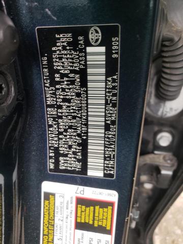 Photo 10 from auction – 2013 TOYOTA CAMRY L with VIN 4T1BF1FK8DU660075