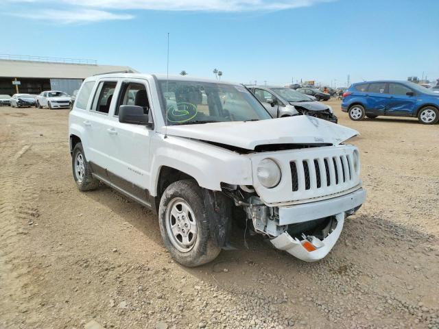 Photo 1 from auction – 2016 JEEP PATRIOT SP with VIN 1C4NJPBB1GD800190