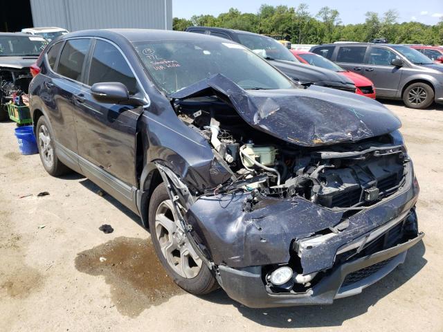 HONDA CR-V EXL 2017 with VIN 7FARW1H84HE015804 - Photo from auction