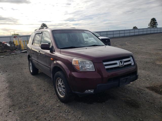 HONDA PILOT SE 2008 with VIN 5FNYF18368B004170 - Photo from auction