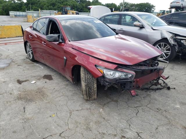 INFINITI Q50 BASE 2015 with VIN JN1BV7AP0FM333575 - Photo from auction
