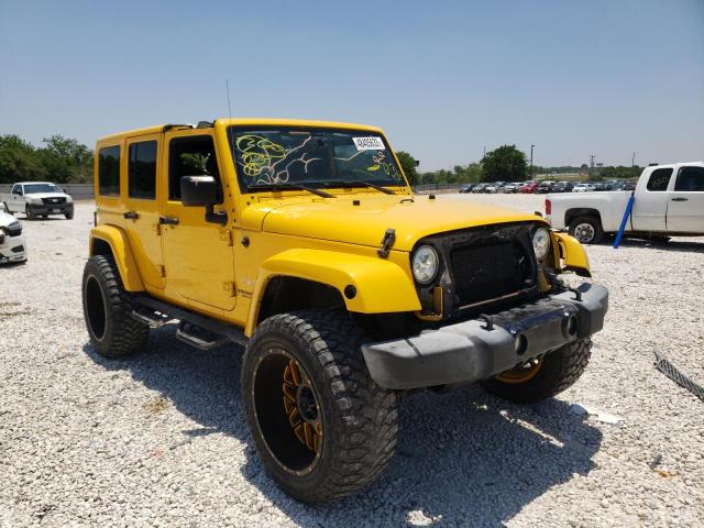 JEEP WRANGLER U 2015 with VIN 1C4BJWEGXFL612129 - Photo from auction