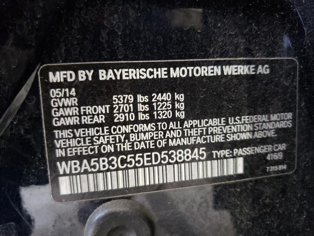 Photo 10 from auction – 2014 BMW 535 XI with VIN WBA5B3C55ED538845