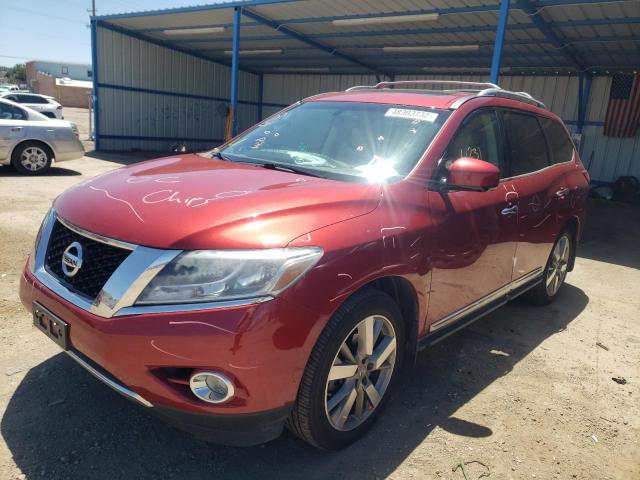 Photo 2 from auction – 2015 NISSAN PATHFINDER with VIN 5N1AR2MM8FC679621