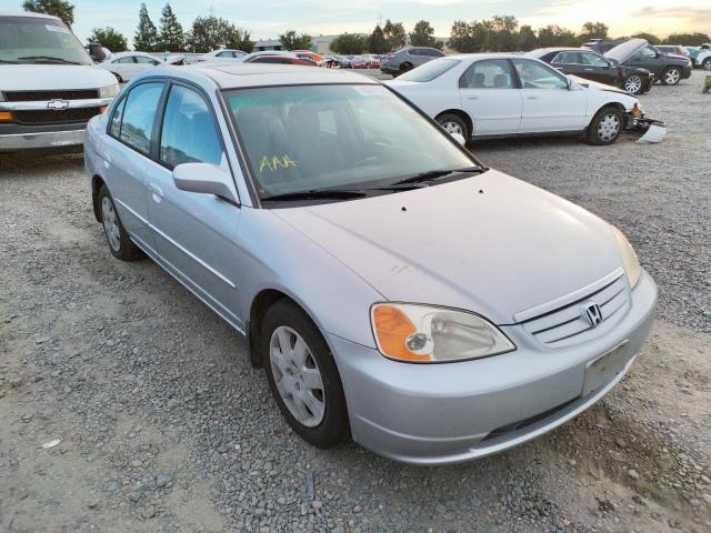 HONDA CIVIC EX 2002 with VIN JHMES26772S003581 - Photo from auction