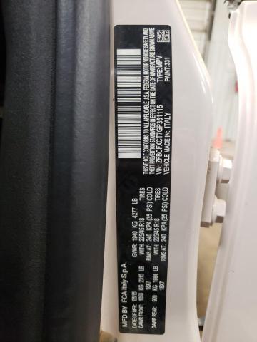 Photo 10 from auction – 2016 FIAT 500X TREKK with VIN ZFBCFXCT7GP351115