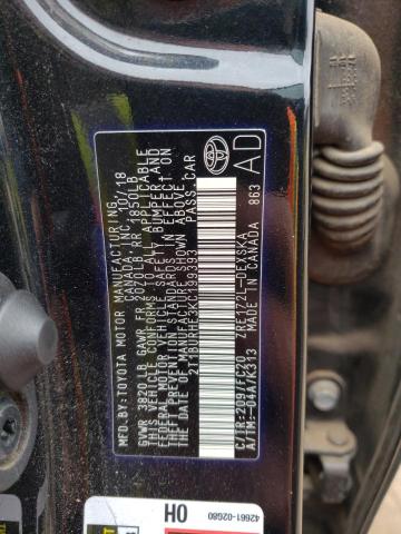 Photo 10 from auction – 2019 TOYOTA COROLLA L with VIN 2T1BURHE3KC199393