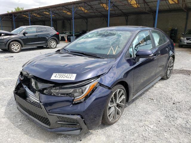Photo 2 from auction – 2022 TOYOTA COROLLA SE with VIN 5YFS4MCE4NP115614