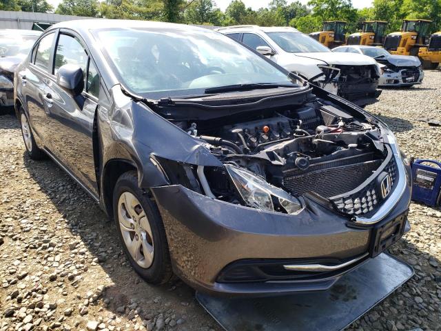 Photo 1 from auction – 2013 HONDA CIVIC LX with VIN 19XFB2F55DE245182