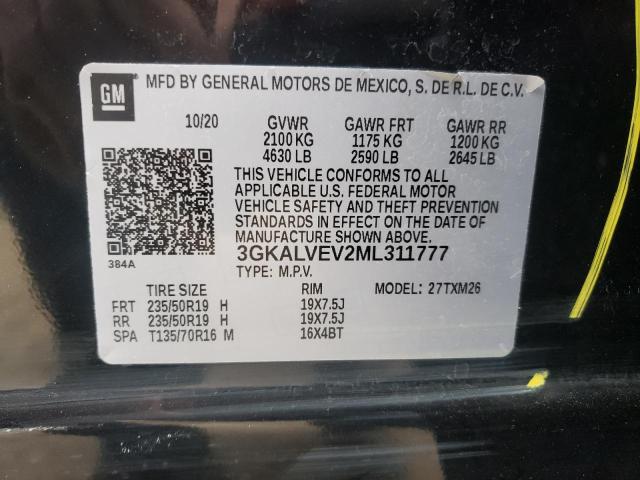 Photo 10 from auction – 2021 GMC TERRAIN SL with VIN 3GKALVEV2ML311777