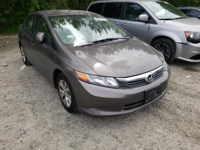 HONDA CIVIC LX 2012 with VIN 19XFB2F53CE043486 - Photo from auction