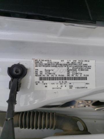 Photo 10 from auction – 2012 FORD FOCUS SE with VIN 1FAHP3K22CL279099