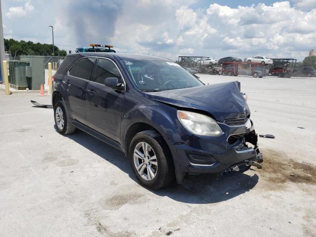CHEVROLET EQUINOX LS 2016 with VIN 2GNALBEK0G1147054 - Photo from auction