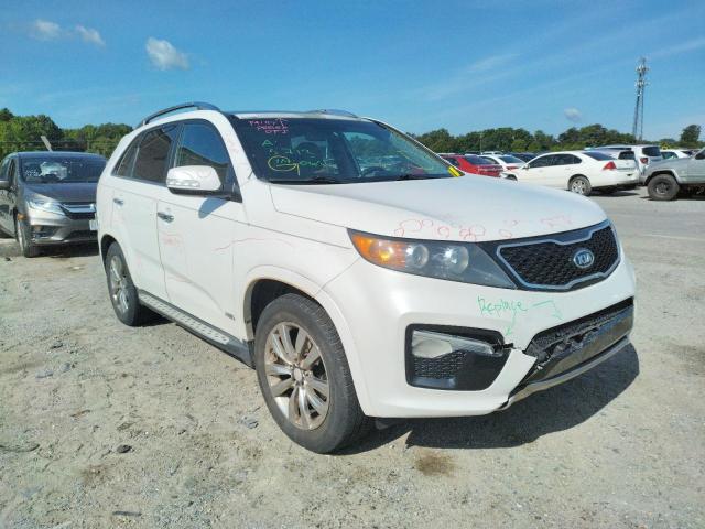 KIA SORENTO SX 2013 with VIN 5XYKWDA20DG356186 - Photo from auction