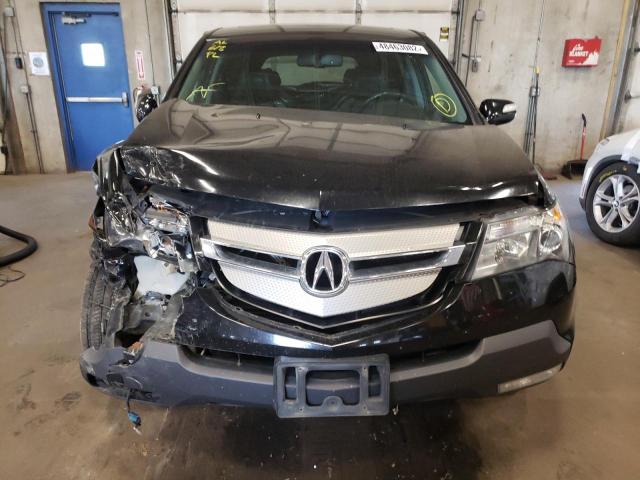 Photo 9 from auction – 2009 ACURA MDX with VIN 2HNYD28259H529276