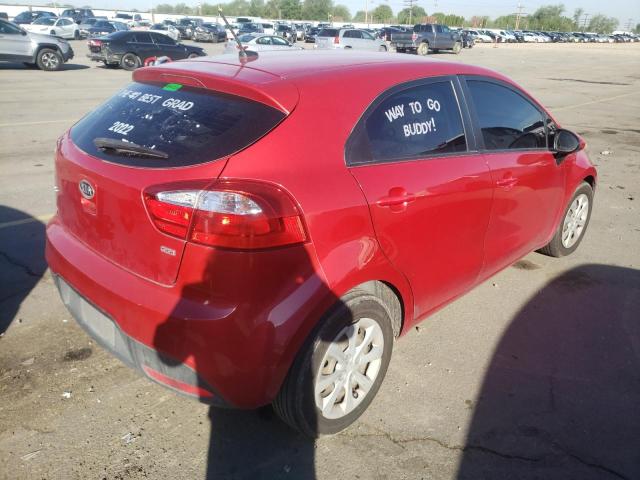 Photo 4 from auction – 2013 KIA RIO LX with VIN KNADM5A36D6098298