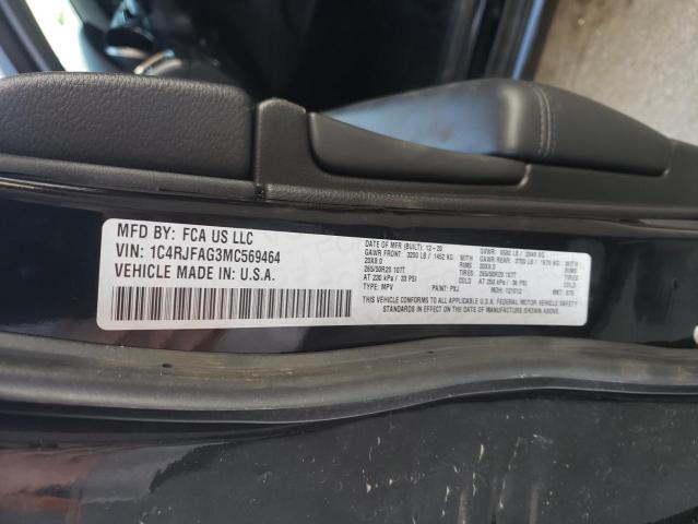 Photo 10 from auction – 2021 JEEP GRAND CHER with VIN 1C4RJFAG3MC569464