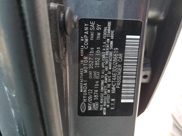 Photo 10 from auction – 2013 HYUNDAI ACCENT GLS with VIN KMHCT4AE3DU286619