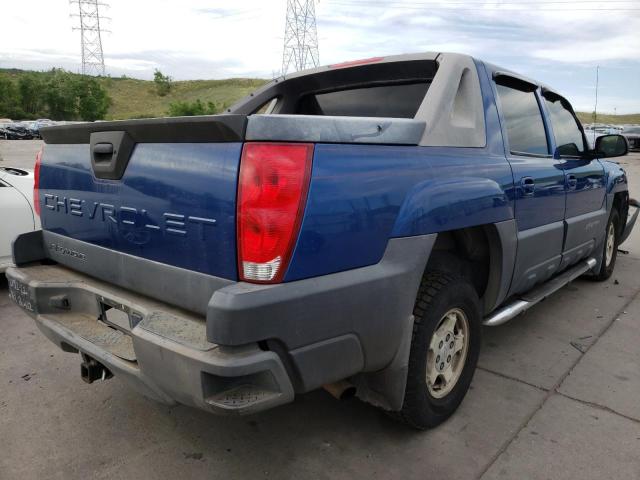 Photo 4 from auction – 2003 CHEVROLET AVALANCHE with VIN 3GNEK13T23G281690