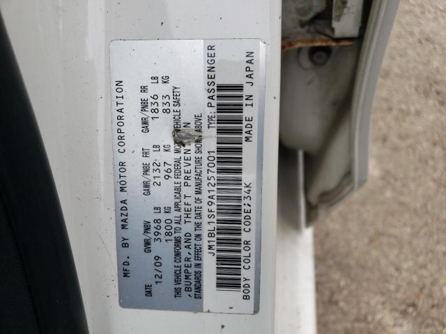 Photo 10 from auction – 2010 MAZDA 3 I with VIN JM1BL1SF9A1257001
