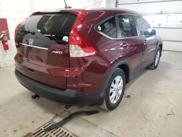 Photo 4 from auction – 2012 HONDA CR-V EXL with VIN 5J6RM4H72CL061318