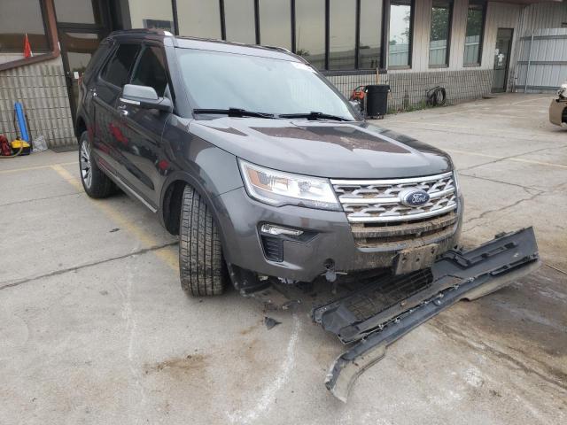 FORD EXPLORER L 2018 with VIN 1FM5K8F81JGB45371 - Photo from auction