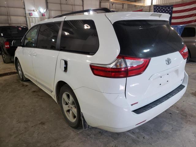 Photo 3 from auction – 2015 TOYOTA SIENNA LE with VIN 5TDKK3DC4FS654319