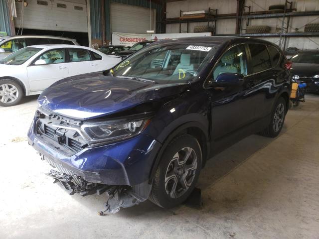 Photo 2 from auction – 2018 HONDA CR-V EX with VIN 7FARW2H50JE103685