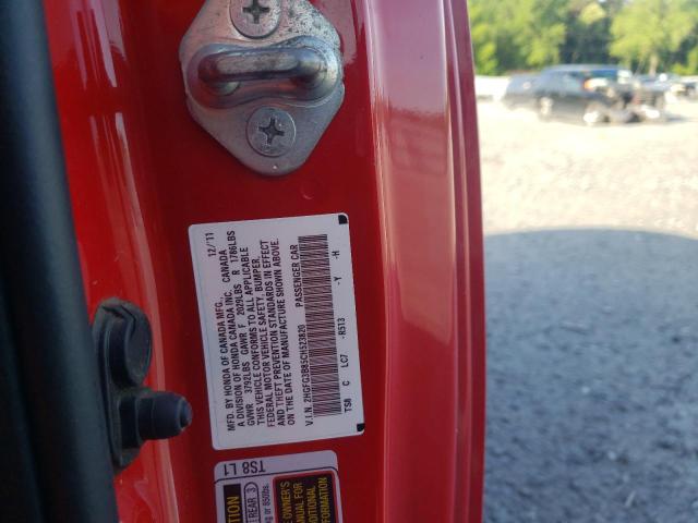 Photo 10 from auction – 2012 HONDA CIVIC EX with VIN 2HGFG3B85CH523820