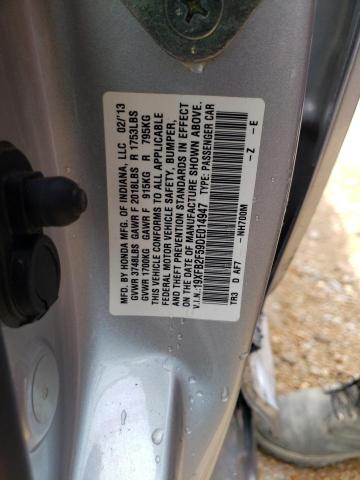Photo 10 from auction – 2013 HONDA CIVIC LX with VIN 19XFB2F59DE014947