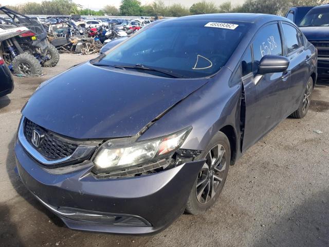 Photo 2 from auction – 2015 HONDA CIVIC EX with VIN 19XFB2F81FE035224