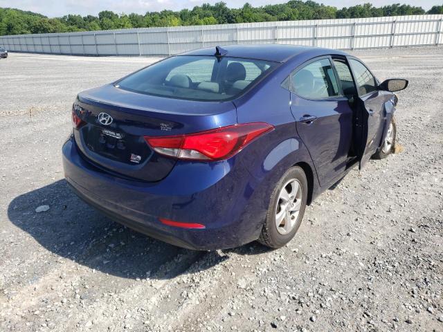 Photo 4 from auction – 2014 HYUNDAI ELANTRA SE with VIN 5NPDH4AE2EH488678